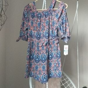 Paisley romper